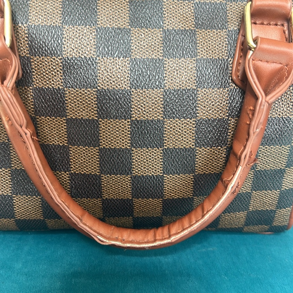 Small checkered purse - Picture 4 of 7